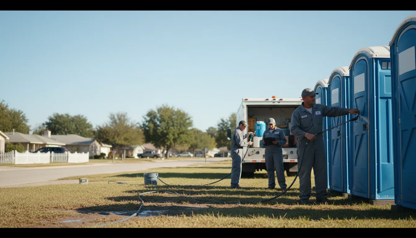 Long-Term Portable Toilet Rental in Benavides, TX near me